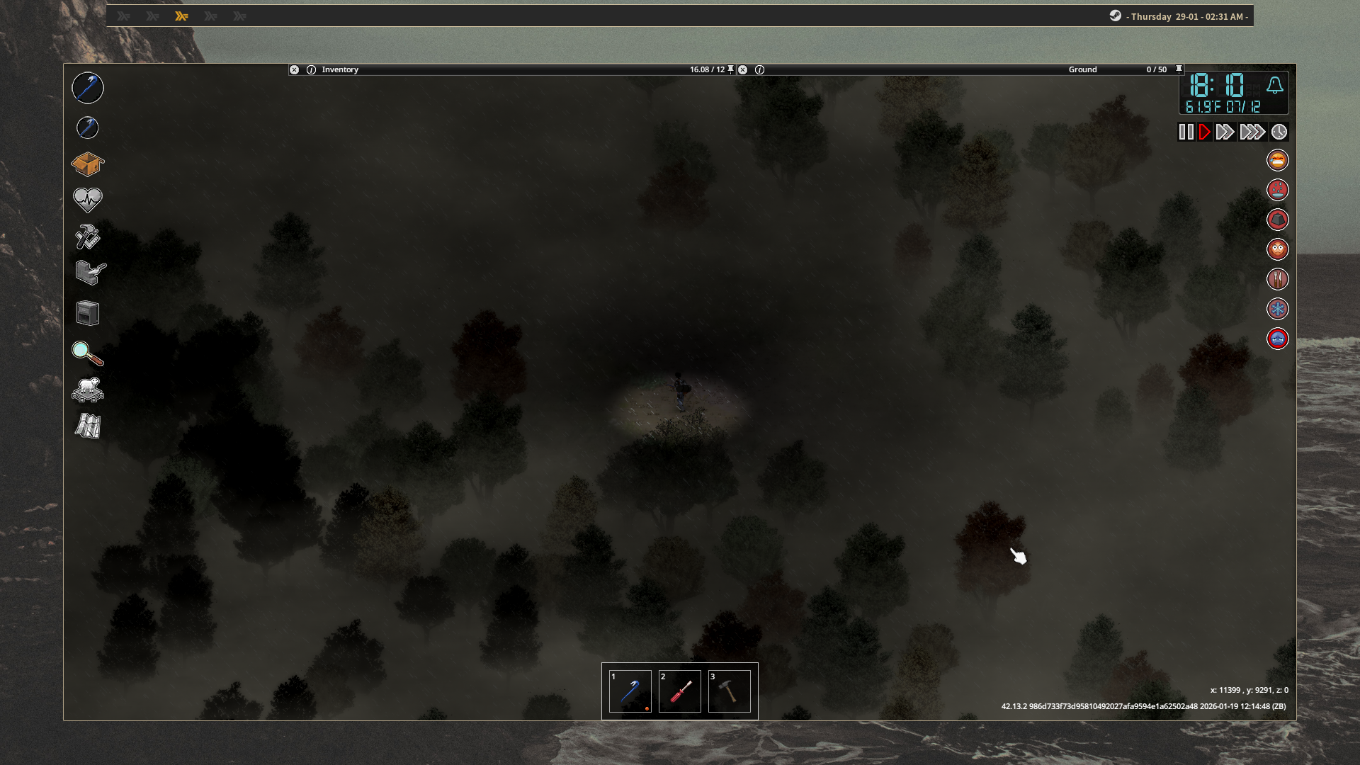 Project Zomboid in Linux